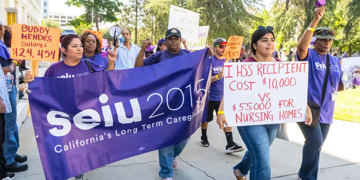 SEIU caregivers traveling to Sacramento to speak out on budget decisions affecting Medicaid, wages, and working conditions