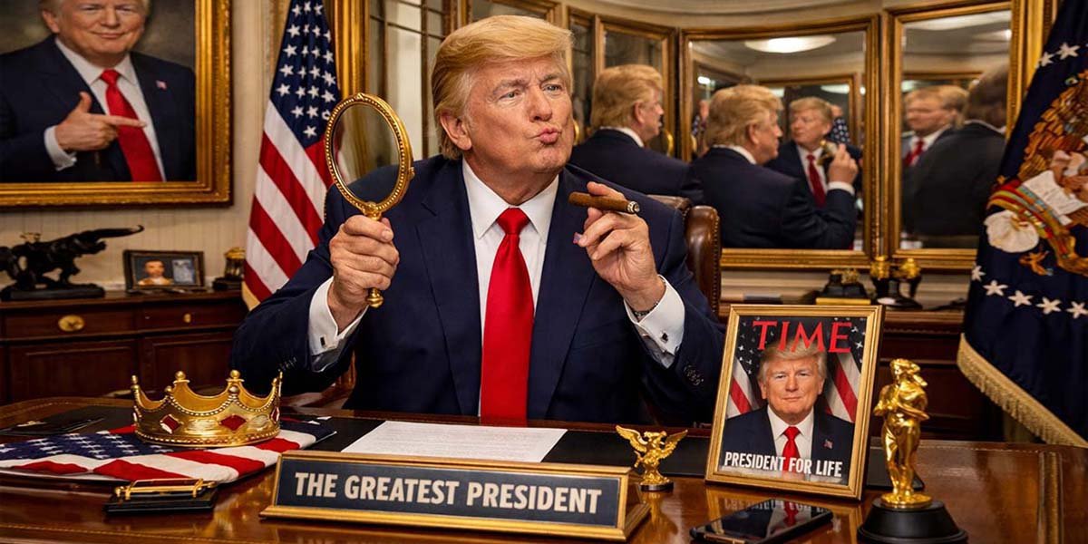Looks like we havw a President ready for Reality TV